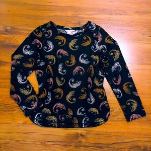 H&M Gecko Knit Top Size Small
